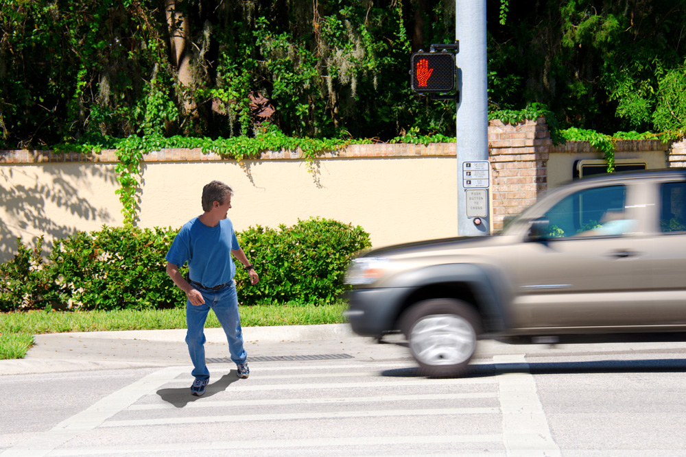 jaywalking